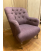 SILLÓN CAPITONÉ MORADO